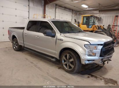 Lot #3062082299 2015 FORD F-150 XLT