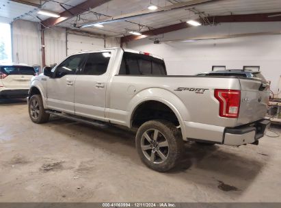 Lot #3062082299 2015 FORD F-150 XLT