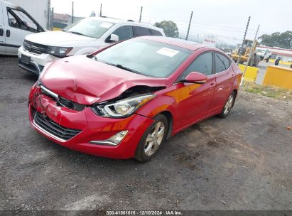 Lot #3035092134 2016 HYUNDAI ELANTRA VALUE EDITION