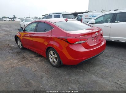 Lot #3035092134 2016 HYUNDAI ELANTRA VALUE EDITION