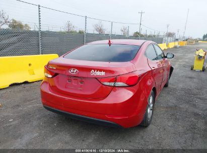 Lot #3035092134 2016 HYUNDAI ELANTRA VALUE EDITION