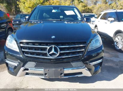 Lot #3051085650 2013 MERCEDES-BENZ ML 550 4MATIC