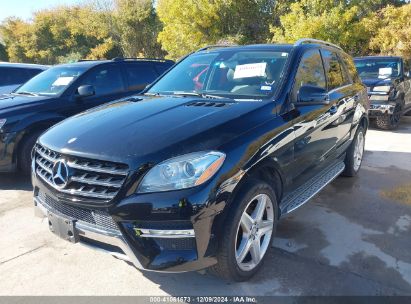 Lot #3051085650 2013 MERCEDES-BENZ ML 550 4MATIC