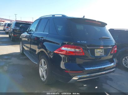 Lot #3051085650 2013 MERCEDES-BENZ ML 550 4MATIC