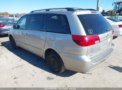 Lot #3036721955 2004 TOYOTA SIENNA LE