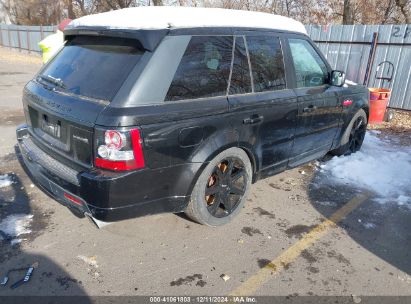 Lot #3035089104 2013 LAND ROVER RANGE ROVER SPORT SUPERCHARGED