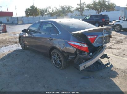 Lot #3034049917 2017 TOYOTA CAMRY SE