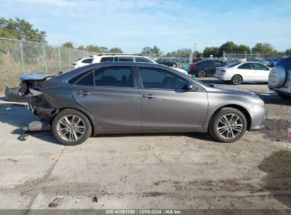 Lot #3034049917 2017 TOYOTA CAMRY SE