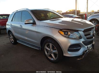 Lot #3050073129 2017 MERCEDES-BENZ GLE 350 4MATIC