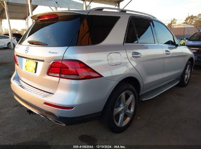 Lot #3050073129 2017 MERCEDES-BENZ GLE 350 4MATIC