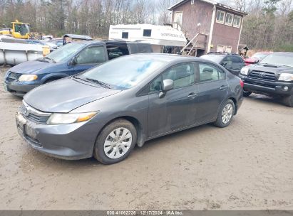 Lot #3034049901 2012 HONDA CIVIC LX