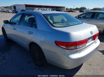 Lot #3035080083 2003 HONDA ACCORD 3.0 LX