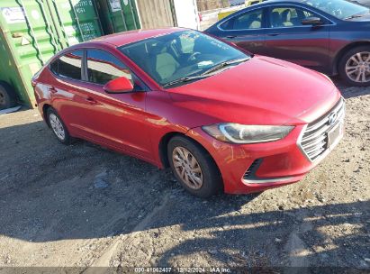 Lot #3034049900 2017 HYUNDAI ELANTRA SE