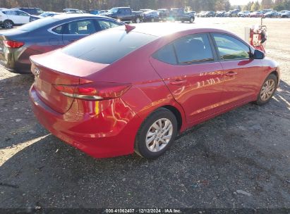 Lot #3034049900 2017 HYUNDAI ELANTRA SE