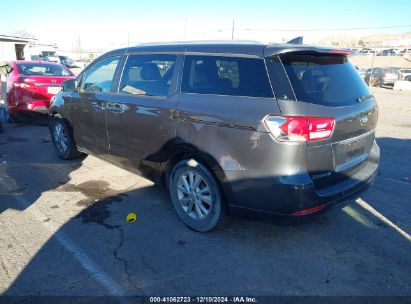 Lot #3037531268 2017 KIA SEDONA LX