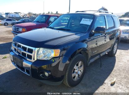 Lot #3051073570 2009 FORD ESCAPE HYBRID LIMITED