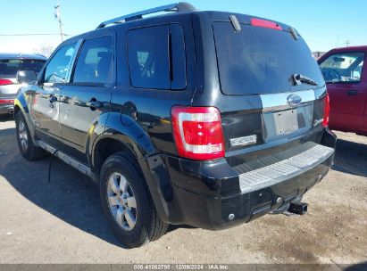 Lot #3051073570 2009 FORD ESCAPE HYBRID LIMITED