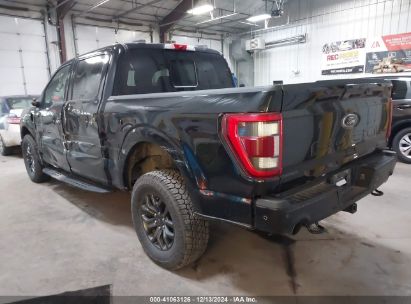 Lot #3035080058 2022 FORD F-150 TREMOR