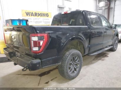 Lot #3035080058 2022 FORD F-150 TREMOR