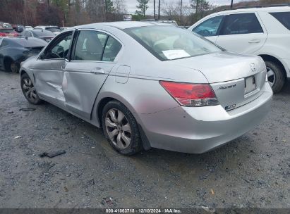 Lot #3052072172 2008 HONDA ACCORD 2.4 EX-L