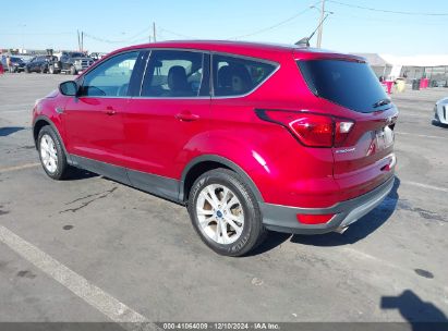 Lot #3035091983 2019 FORD ESCAPE SE