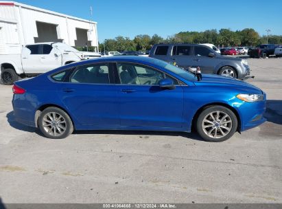 Lot #3054887888 2017 FORD FUSION SE