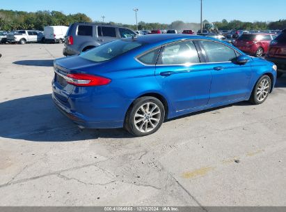 Lot #3054887888 2017 FORD FUSION SE