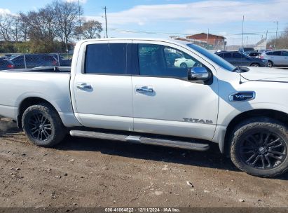 Lot #3035080032 2017 NISSAN TITAN SL