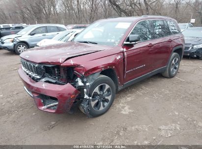 Lot #3033210472 2023 JEEP GRAND CHEROKEE 4XE