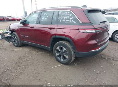 Lot #3033210472 2023 JEEP GRAND CHEROKEE 4XE