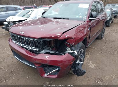 Lot #3033210472 2023 JEEP GRAND CHEROKEE 4XE