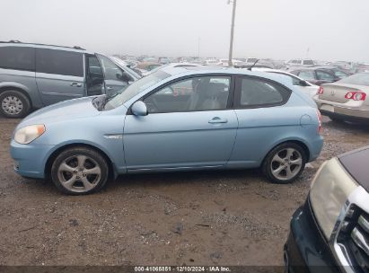 Lot #3034049347 2007 HYUNDAI ACCENT SE