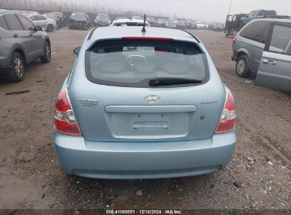 Lot #3034049347 2007 HYUNDAI ACCENT SE