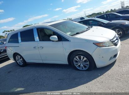 Lot #3034049332 2015 HONDA ODYSSEY EX-L