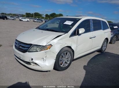 Lot #3034049332 2015 HONDA ODYSSEY EX-L