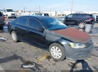 Lot #3035091880 2016 VOLKSWAGEN JETTA 1.4T S