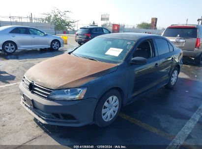 Lot #3035091880 2016 VOLKSWAGEN JETTA 1.4T S