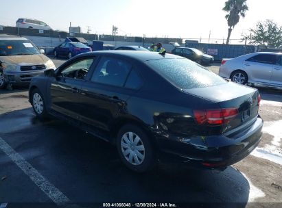 Lot #3035091880 2016 VOLKSWAGEN JETTA 1.4T S