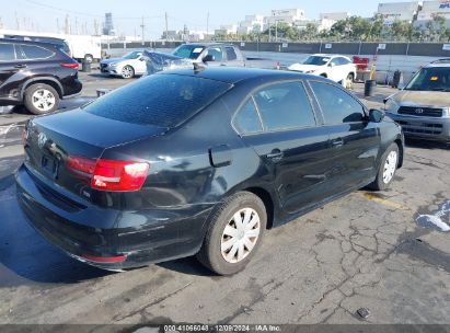 Lot #3035091880 2016 VOLKSWAGEN JETTA 1.4T S