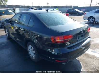 Lot #3035091880 2016 VOLKSWAGEN JETTA 1.4T S