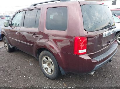 Lot #3034049799 2009 HONDA PILOT EX-L