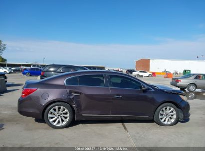 Lot #3035080021 2015 BUICK LACROSSE LEATHER