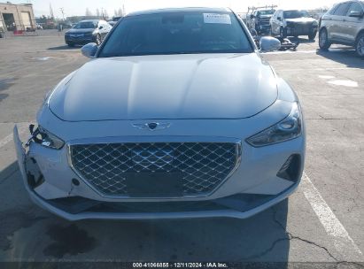 Lot #3051088483 2019 GENESIS G70 3.3T ADVANCED