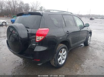 Lot #3034049782 2007 TOYOTA RAV4 LIMITED V6