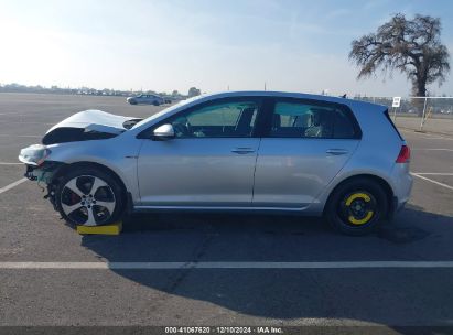 Lot #3053068019 2017 VOLKSWAGEN GOLF GTI AUTOBAHN 4-DOOR/S 4-DOOR/SE 4-DOOR/SPORT 4-DOOR