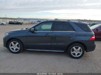 Lot #3050081850 2014 MERCEDES-BENZ ML 350 4MATIC