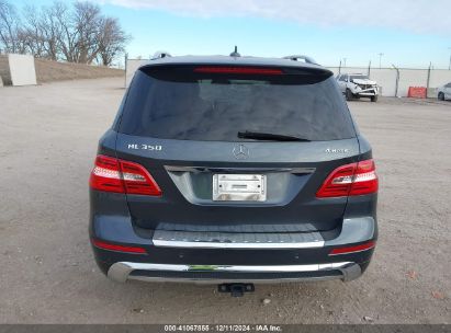 Lot #3050081850 2014 MERCEDES-BENZ ML 350 4MATIC