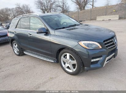 Lot #3050081850 2014 MERCEDES-BENZ ML 350 4MATIC