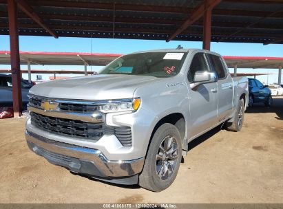 Lot #3053066097 2022 CHEVROLET SILVERADO 1500 2WD  SHORT BED LT