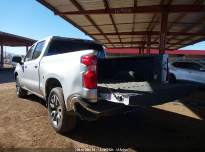 Lot #3053066097 2022 CHEVROLET SILVERADO 1500 2WD  SHORT BED LT